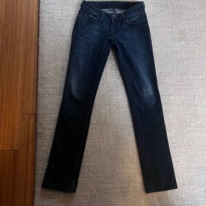 DL1961 Kate slim straight jeans size 24 dark wash